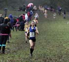 Under-15 girls Northern Cross Country Champs, Knowsley Safari Park. Photo: David T. Hewitson/Sports for All Pics